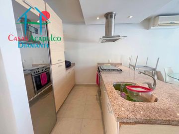 Departamento en condominio con club de playa, tu refugio ideal junto al mar