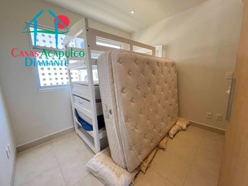 Departamento en condominio con club de playa, tu refugio ideal junto al mar