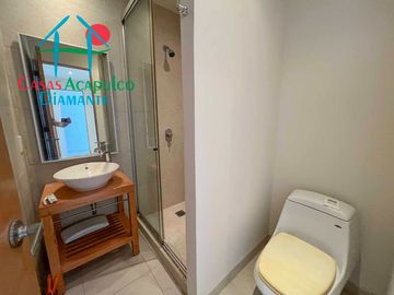 Departamento en condominio con club de playa, tu refugio ideal junto al mar