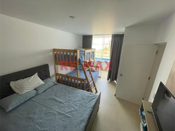 Departamento De Playa En Venta En Condominio Mikonos - Playa Sarapampa- Km. 107 Pan.Sur- Distrito De Asia -Cañete