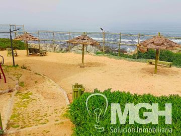 Hermoso departamento amoblado con vista al mar en el exclusivo Condominio Playa Paraíso, El Tabo