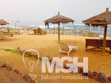 Hermoso departamento amoblado con vista al mar en el exclusivo Condominio Playa Paraíso, El Tabo