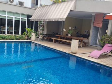 Dijual Rumah 2 Lantai di Jl Bangka Pela Mampang  Kondisi Bagus Ada Pool
