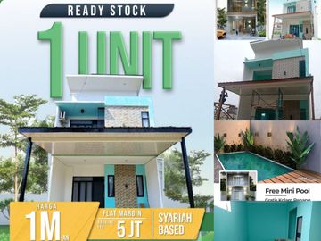 Sell ​​House in Pondok Gede Free Private Swimming Pool 4 Bedroom