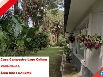 SE VENDE CASA CAMPESTRE LAGO CALIMA VALLE DEL CAUCA (COL)
