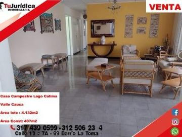 SE VENDE CASA CAMPESTRE LAGO CALIMA VALLE DEL CAUCA (COL)