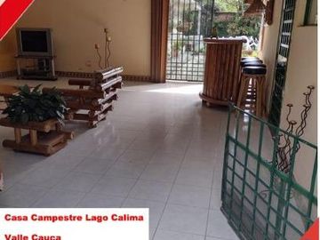 SE VENDE CASA CAMPESTRE LAGO CALIMA VALLE DEL CAUCA (COL)