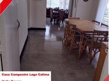 SE VENDE CASA CAMPESTRE LAGO CALIMA VALLE DEL CAUCA (COL)