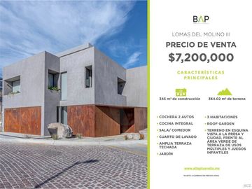 Casa en venta Lomas del Molino III Esquina