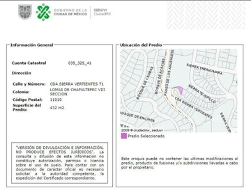 ¡¡CASA EN LA COLONIA LOMAS DE CHAPULTEPEC APROVECHA OPORTUNIDAD!!