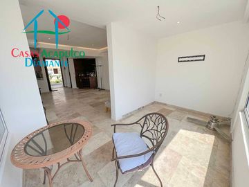 Departamento en venta con terraza con vista a la alberca y roof garden