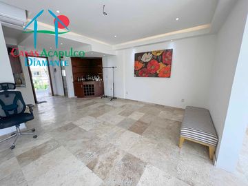 Departamento en venta con terraza con vista a la alberca y roof garden