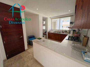 Departamento en venta con terraza con vista a la alberca y roof garden