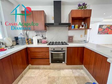 Departamento en venta con terraza con vista a la alberca y roof garden