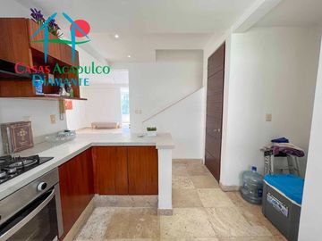 Departamento en venta con terraza con vista a la alberca y roof garden