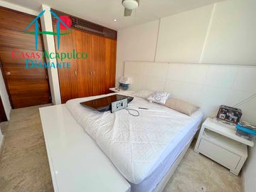 Departamento en venta con terraza con vista a la alberca y roof garden