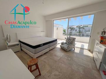 Departamento en venta con terraza con vista a la alberca y roof garden