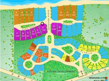 Resale Title Beach View corner lot 1,140 sqm located in Calicoan Ocean Villas, Guiuan, Samar