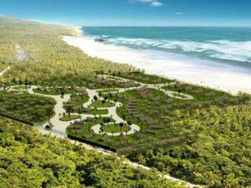 Resale Title Beach View corner lot 1,140 sqm located in Calicoan Ocean Villas, Guiuan, Samar