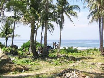 Resale Title Beach View corner lot 1,140 sqm located in Calicoan Ocean Villas, Guiuan, Samar