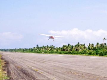 Resale Title Beach View corner lot 1,140 sqm located in Calicoan Ocean Villas, Guiuan, Samar