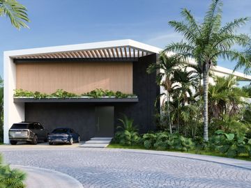 Villa de lujo en comunidad privada, pre-construcción, Selvamar, Playa del Carmen