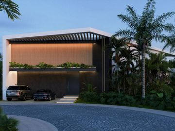 Villa de lujo en comunidad privada, pre-construcción, Selvamar, Playa del Carmen