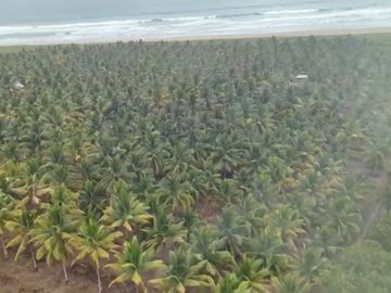 terreno de venta en puerto cayo frente al mar