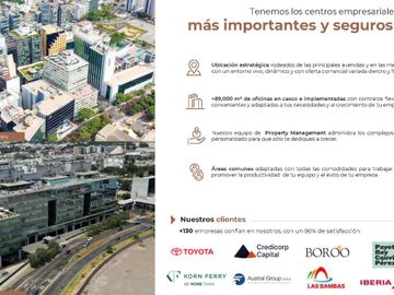 ALQUILO OFICINA EN SAN ISIDRO