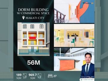 Dormitory Building with Commercial Space in Makati FOR SALE UB001