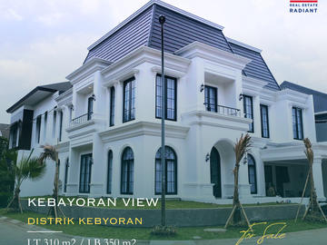Rumah Hoek Baru Modern Classic di Kebayoran View, Akses Mudah ke Segala Fasilitas Bintaro Jaya