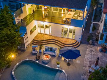 Casa Frente al mar con piscina y sauna en Playas Cibola del Mar, Ensenada