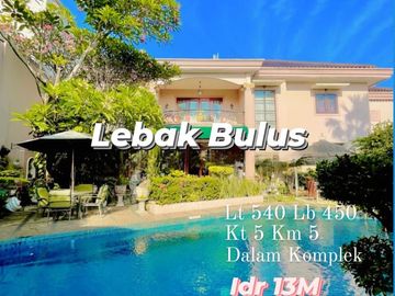 Rumah Mewah Lebak Bulus Cilandak Jaksel