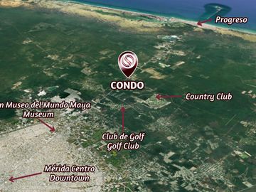 Condo con múltiples amenidades, pre-construcción, Zona Norte, Mérida