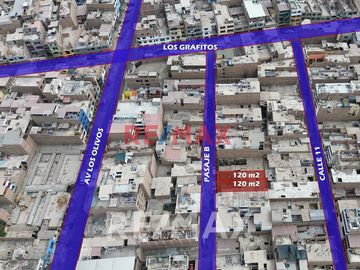 Venta De Terreno Muy Cerca A La Av Universitaria 120M2 En S.Mp.
