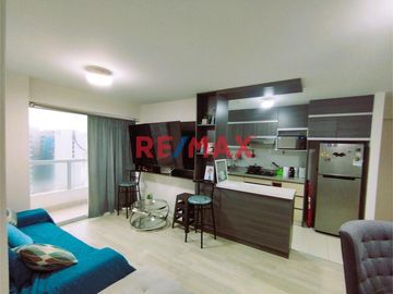 Venta De Departamento Moderno C/ Espectacular Vista Lateral Al Mar Y Áreas Comunes Exclusivas