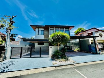Modern Zen Type Japanese Fully Furnished House and Lot for Sale in Alabang Hills Village