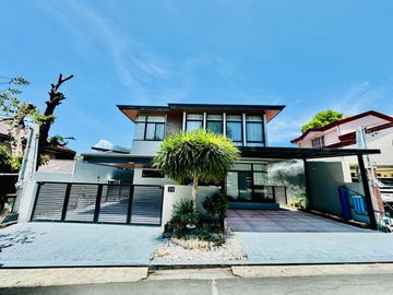 Modern Zen Type Japanese Fully Furnished House and Lot for Sale in Alabang Hills Village
