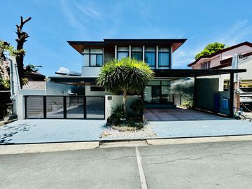 Modern Zen Type Japanese Fully Furnished House and Lot for Sale in Alabang Hills Village
