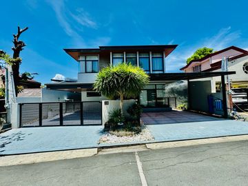 Modern Zen Type Japanese Fully Furnished House and Lot for Sale in Alabang Hills Village