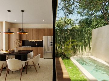 Townhouse en venta en Chuburna Mérida - Entrega febrero de 2025