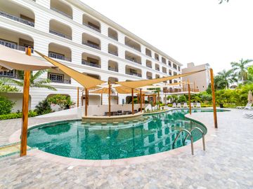 Departamento de 2 recamaras en venta en condominio Palacio Huatulco en la zona hotelera Tangolunda, Huatulco, Oaxaca, México
