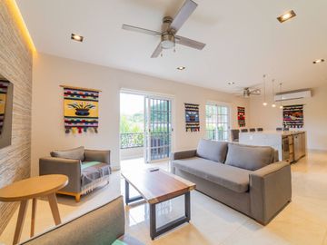 Departamento de 2 recamaras en venta en condominio Palacio Huatulco en la zona hotelera Tangolunda, Huatulco, Oaxaca, México