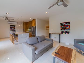 Departamento de 2 recamaras en venta en condominio Palacio Huatulco en la zona hotelera Tangolunda, Huatulco, Oaxaca, México