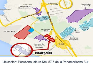 ALQ./VENTA TERRENO INDUSTRIAL CHILCA (INDUPARK)