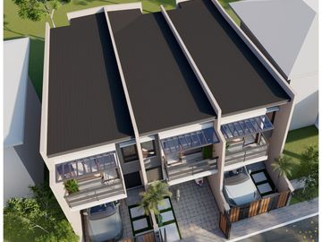 Stunning Modern 3 Bedrooms Triplex House and Lot in Moonwalk Village Las pinas city