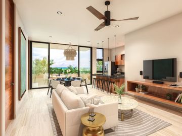 SE VENDE DEPARTAMENTO EN TELCHAC PUERTO, YUCATÁN.