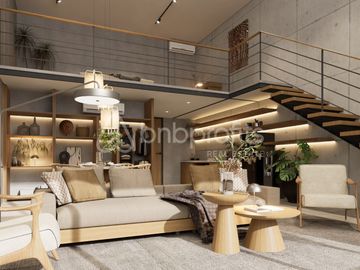 Modern Tropical Loft Apartment 1 Bedroom with Ocean View in Uluwatu – Padang-Padang