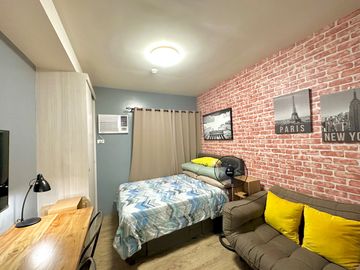 Upgraded Fully Furnished Studio Penthouse Unit For Sale at Stanford Suites 3 South Forbes Golf City, Silang, Cavite