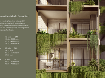 Luxurious 64.86 sqm 1BR Condo Unit with Balcony in Boracay, at Escana Boracay